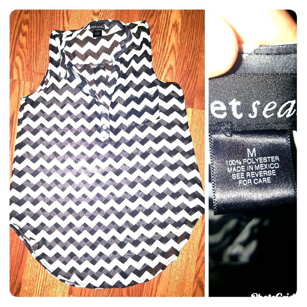 Ladies chevron tank